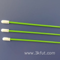 Green Round Head Sample Collecting Foam Swab